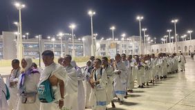 Jemaah Haji Indonesia Telah Tiba Di Makkah Dan Memasuki Fase Akhir Menjelang Keberangkatan Ke Arafah.
