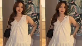 Netizen ikut menyoroti unggahan terbaru Jule saat menggunakan blouse berwarna putih diduga sengaja pamer baby bump.