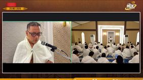 Kementerian Haji dan Umrah (Kemenhaj) RI menyampaikan khotbah wukuf pada pelaksanaan ibadah haji 1447 Hijriah di Padang Arafah, Selasa, 26 Mei 2026