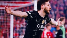 Penghargaan itu diumumkan UEFA pada Minggu (31/5), sehari setelah PSG mempertahankan trofi Liga Champions usai mengalahkan Arsenal lewat adu penalti pada final di Budapest.