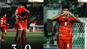 Sementara gol kedua Indonesia tercipta menit ke -77 melalui kaki Dimas Wicaksono. Dimas berhasil menjebol gawang lawan memanfaatkan kesalahan kiper yang gagal mengamankan bola umpan pemain belakang Myanmar.