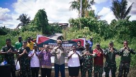 Kodim 1710/Mimika melaksanakan kegiatan ground breaking pembangunan enam Jembatan Garuda yang tersebar di tiga distrik, yakni Distrik Wania, Distrik Kuala Kencana, dan Distrik Mimika Timur.