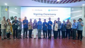 PT Bank KB Indonesia Tbk (KB Bank) menegaskan komitmennya untuk mendukung pertumbuhan sektor riil melalui penyediaan fasilitas pembiayaan hingga Rp720 miliar kepada MGM Bosco Logistics, sebagai penyedia layanan cold chain logistics terintegrasi dan t