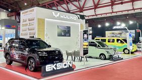 Wuling Menampilkan Jajaran Kendaraan Lengkap Di Jakarta Fair 2026.