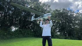Perusahaan teknologi pertahanan asal Denmark, Sky-Watch, meluncurkan sistem pesawat udara tanpa awak (UAV) terbaru bernama RQ-70 Dainn.