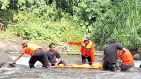 Lokasi sungai merupakan jalur wisata arung jeram