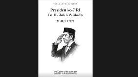 Jokowi Genap Berusia 65 Tahun Pada Minggu, 21 Juni 2026.
