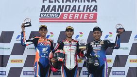 Rangkaian Kejuaraan Nasional Balap Motor Sportbike Pertamina Mandalika Racing Series 2026 Putaran Kedua Usai Dilaksanankan Di Mandalika International Circuit, Lombok, NTB.