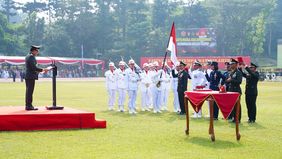 Panglima TNI Jenderal TNI Agus Subiyanto memimpin Upacara Prasetya Perwira (Praspa) Pendidikan Pembentukan Perwira (Diktukpa) TNI Integratif Tahun Anggaran 2026 dan melantik 1.737 perwira remaja TNI di GOR Sapta Marga Akademi Militer, Magelang.