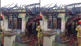 Rumah tersebut dihuni Ardian Rusli (40), istrinya Siska, serta lima anak mereka. Saat kejadian, tiga anak berada di dalam rumah yang terkunci dari luar, sementara kedua orang tuanya sedang bekerja dan membawa dua anak lainnya.