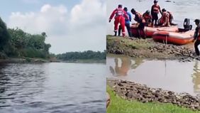 Korban ditemukan oleh Tim SAR Gabungan dengan jarak sekitar 1,5 meter dari lokasi korban dilaporkan tenggelam, dalam kondisi meninggal dunia.