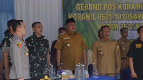 Bupati Bogor Rudy Susmanto menyambut baik peresmian Pos Koramil Megamendung yang berada di bawah Koramil 2110/Cisarua Kodim 0621 Kabupaten Bogor. 