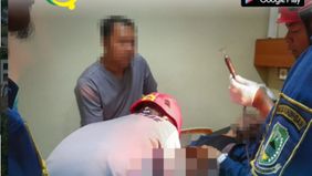 Peristiwa tersebut terjadi pada Minggu (28/6/2026) malam sekitar pukul 21.00 WIB. Laporan diterima oleh UPT Damkar Kabupaten Kuningan dari seorang warga berinisial Agn yang meminta pertolongan untuk menangani korban yang berasal dari wilayah Kota Kun