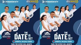 Setelah sukses menggelar turnamen Ping Pong bertajuk 'Nusantara Media Championship' di Nusantara Hall Lantai 9 NT Tower pada 11 April 2026 lalu, Nusantara TV (NTV) kembali menyelenggarakan turnamen olahraga, kali ini bertajuk Nusantara Media Fest 202