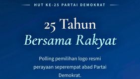 Ketua Umum DPP Partai Demokrat Agus Harimurti Yudhoyono (AHY) mengajak kader, simpatisan, serta masyarakat untuk berpartisipasi dalam menentukan logo resmi Hari Ulang Tahun Ke-25 Partai Demokrat melalui pemungutan suara yang dilakukan secara daring.
