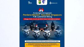 Direktorat Lalu Lintas Polda Metro Jaya menyiapkan pengaturan arus kendaraan di sejumlah ruas jalan di wilayah DKI Jakarta untuk mendukung pengamanan kunjungan kenegaraan Perdana Menteri Singapura, Lawrence Wong.