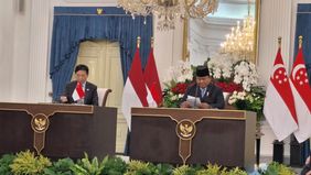 Prabowo Subianto menegaskan Indonesia dan Singapura memiliki pandangan yang sama bahwa setiap sengketa internasional harus diselesaikan melalui dialog dan diplomasi.