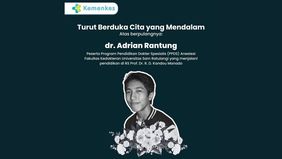 Seorang dokter peserta aktif Program Pendidikan Dokter Spesialis (PPDS) Anestesiologi Fakultas Kedokteran Universitas Sam Ratulangi (Unsrat), dr. Adrian Rantung, meninggal dunia. Dokter yang sedang menjalani pendidikan klinis di RSUP Prof. Dr. R.D. K