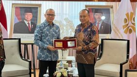 Menteri Pelindungan Pekerja Migran Indonesia (P2MI), Mukhtarudin, menerima kunjungan kehormatan dari jajaran Kedutaan Besar Republik Indonesia (KBRI) Ankara di Kantor KP2MI Jakarta, Rabu, 8 Juli 2026.