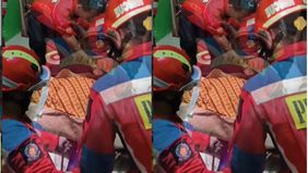 Sudin Gulkarmat Jakarta Timur yang menerima laporan tersebut pada pukul 09:30 Wib langsung melakukan evakuasi dari rumah duka hingga proses pemakaman yang dilaksanakan di TPU Cililitan Kramat jati pada pukul 13.03 Wib