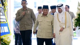 Prabowo Subianto menyampaikan belasungkawa atas wafatnya Emir Qatar periode 1995&ndash;2013, Sheikh Hamad bin Khalifa Al Thani