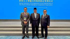 Pemerintah Indonesia telah secara resmi menandatangani dokumen pendirian World Artificial Intelligence Cooperation Organization (WAICO).
