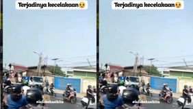 Penyebab pasti kecelakaan masih menunggu keterangan resmi dari pihak berwenang.
