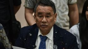 Forum Pemred Menyayangkan Sikap Pengacara Hotman Paris Hutapea Saat Menjawab Pertanyaan Wartawan Dalam Konferensi Pers Di Gedung Kejaksaan Agung.