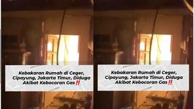 Dikutip dari kabar otista, Api diduga berasal dari kebocoran gas saat aktivitas memasak. Warga sempat berusaha memadamkan api, namun kobaran semakin membesar hingga akhirnya menghanguskan bagian rumah.