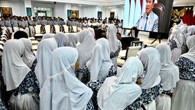 Istana Kepresidenan Jakarta kembali membuka ruang belajar bagi para pelajar melalui program "Istana untuk Anak Sekolah" pada Selasa, 21 Juli 2026