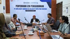 Otoritas Jasa Keuangan (OJK) menyetujui penggabungan PT Bank Perekonomian Rakyat Syariah (BPRS) Rizky Barokah yang berada di Tangerang, Banten, ke dalam PT BPRS PNM Mentari yang berkantor di Kabupaten Garut, Jawa Barat.
