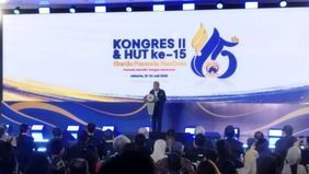 Wakil Ketua Umum DPP Partai NasDem Saan Mustopa menyampaikan partainya menargetkan posisi tiga besar dalam perolehan suara pada Pemilihan Umum (Pemilu) 2029.