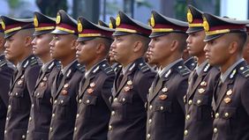 Putra Ferdy Sambo, Tribrata Putra Sambo, resmi dilantik sebagai Inspektur Dua (Ipda) Polisi dalam Upacara Prasetya Perwira (Praspa) TNI-Polri yang dipimpin Presiden Prabowo Subianto di Istana Merdeka, Jakarta, Rabu (22/7/2026).