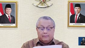 Bank Indonesia (BI) memutuskan menahan suku bunga acuan atau BI-Rate menjadi 5,75 persen.
