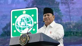 Candaan ini disampaikan Presiden Prabowo Subianto dalam acara puncak harlah PKB