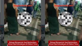 Berdasarkan informasi yang diterima, pengemudi diduga mengalami microsleep akibat kelelahan saat berkendara. Akibat kejadian tersebut, pengemudi sempat hampir tidak sadarkan diri, sementara penumpang mengalami lvk4 pada bagian kaki hingga diduga meng
