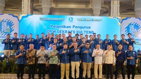 Gerakan Ekonomi Kreatif Nasional (Gekrafs) resmi melantik jajaran pengurus baru Dewan Pimpinan Wilayah (DPW) Sulawesi Tengah periode 2026-2029.