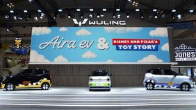 Wuling Aira ev Edisi Disney Pixar Toy Story 5 Dipasarkan Dengan Harga Rp175 Juta.
