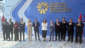 Menteri Pelindungan Pekerja Migran Indonesia (P2MI), Mukhtarudin, menerima kunjungan resmi delegasi Pemerintah Republik Albania yang dipimpin Menteri Ekonomi dan Inovasi Republik Albania, Delina Ibrahimaj, di Kantor Kementerian P2MI, Jakarta.