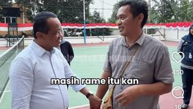 Terbongkarnya identitas pencipta lagu itu disampaikan Bahlil di media sosial