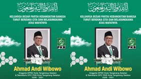 Anggota DPRD Tangsel dari Fraksi Partai Kebangkitan Bangsa (PKB), Ahmad Andi Wibowo, meninggal dunia pada Selasa, 4 Agustus 2026, setelah mengalami kecelakaan lalu lintas di ruas Tol Cikopo-Palimanan (Cipali).