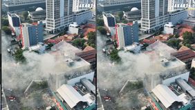 Berdasarkan data Sudin Gulkarmat Jakarta Pusat, api berhasil dilokalisasi pada pukul 15.20 WIB. Sebanyak 20 unit mobil pemadam kebakaran dan 80 personel dikerahkan untuk menangani peristiwa tersebut.