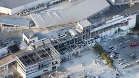 Kerusakan akibat gempa bumi bermagnitudo 7,1 yang mengguncang Prefektur Kumamoto, Jepang, terus didata.