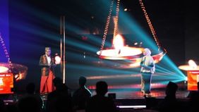 Program mega talkshow Suara Nusantara yang digagas Nusantara TV resmi diluncurkan di Nusantara Hall NT Tower Pulomas Jakarta, Rabu (12/8/2026) malam.