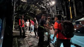 Pemerintah Telah Mengirimkan Total 27 Ton Logistik Ke Sejumlah Wilayah Terdampak Di NTT. 

