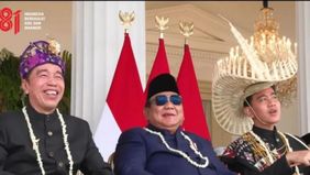 Juru Bicara Partai Gerindra Bahtra Banong menilai momen Presiden Ke-7 RI Joko Widodo duduk berdampingan dengan Presiden Prabowo Subianto dalam upacara HUT Ke-81 RI menunjukkan hubungan baik keduanya.