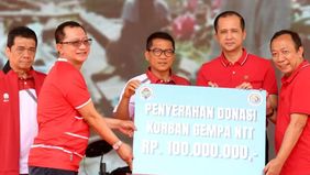 Bantuan kemanusiaan senilai Rp100 juta disalurkan secara bersinergi oleh Kementerian Desa dan Pembangunan Daerah Tertinggal (Kemendes PDT) bersama Kementerian Transmigrasi (Kementrans) guna meredakan beban masyarakat terdampak gempa bumi di NTT.