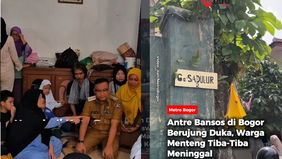 Pihak kelurahan langsung memberikan pertolongan awal sebelum membawanya ke RSUD Kota Bogor.