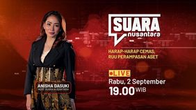 Saksikan Suara Nusantara episode 3 bertajuk "Harap-harap Cemas, RUU Perampasan Aset" Rabu, 2 September 2026, pukul 19.00 WIB, hanya di Nusantara TV.