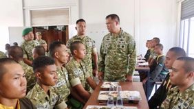 Wakil Panglima TNI Jenderal TNI Tandyo Budi Revita melakukan peninjauan terhadap kesiapan Batalyon Infanteri Teritorial Pembangunan (Yonif TP) dan Koperasi Desa Merah Putih (KDMP) di Nusa Tenggara Barat (NTB), Kamis, 3 September 2026.
